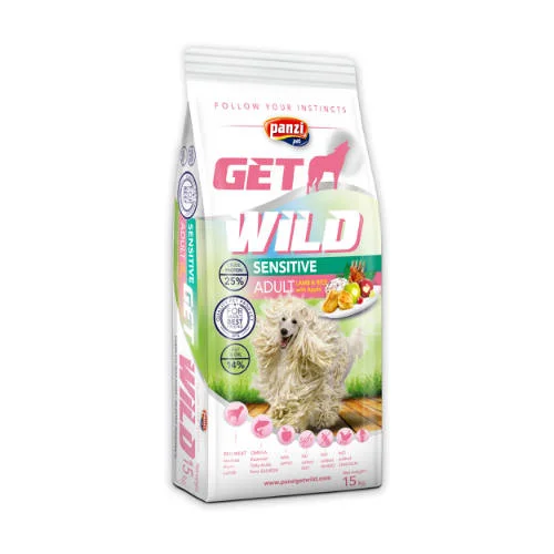 FitActive GetWild jagnięcina adult 15 kg