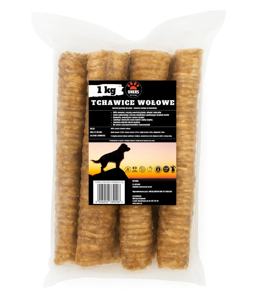 Oners tchawice wołowe 1 kg