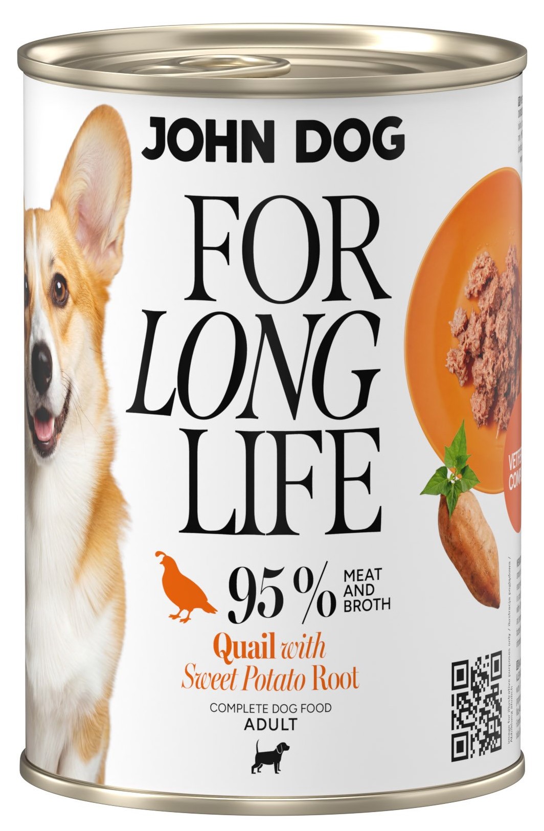 John Dog For Long Life przepiórka 400 g