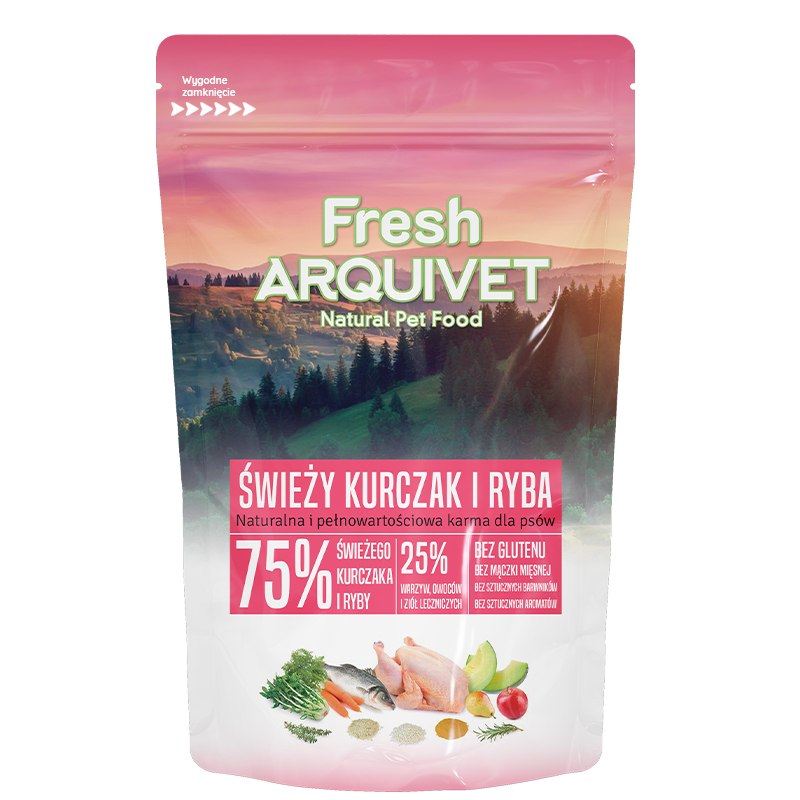 Arquivet Fresh kurczak, ryba oceaniczna 100 g