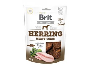 Brit Jerky Snack kurczak, śledź adult 80 g