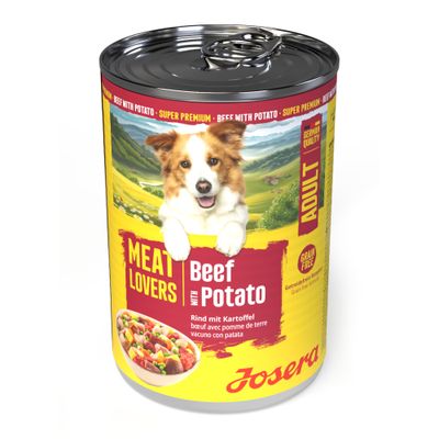 Josera Meat Lovers Menu wołowina adult 400 g × 6