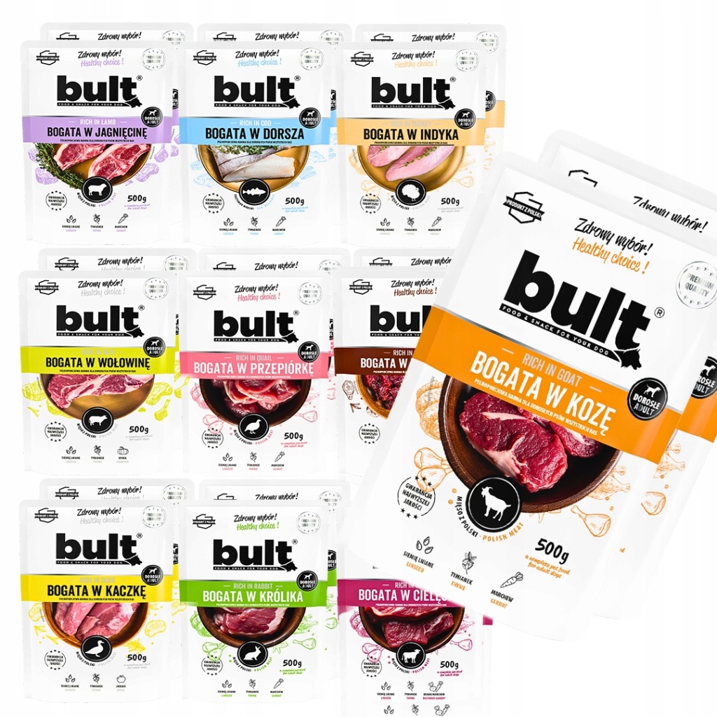 Bult mix smaków 500 g × 20