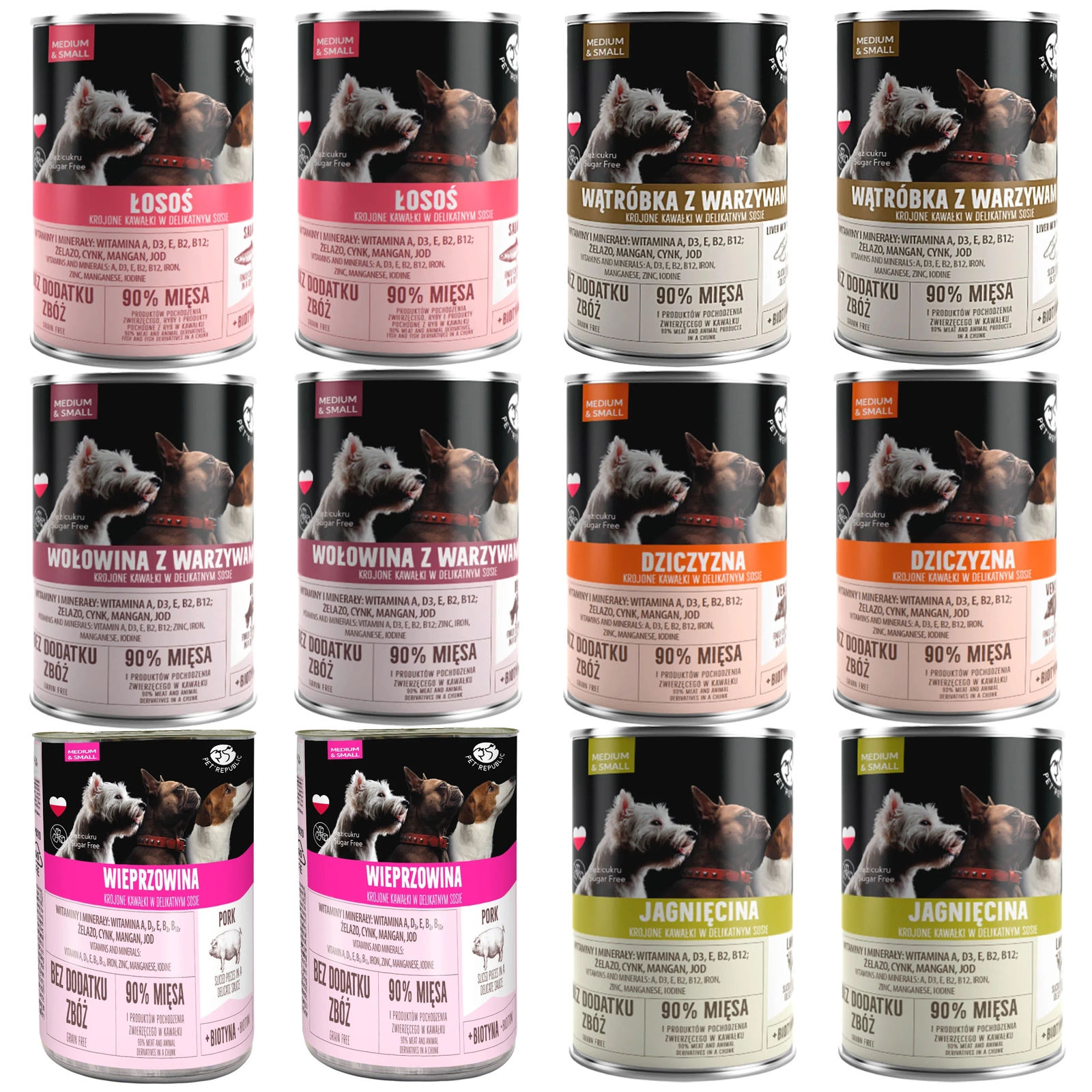 Pet Republic adult 400 g × 12