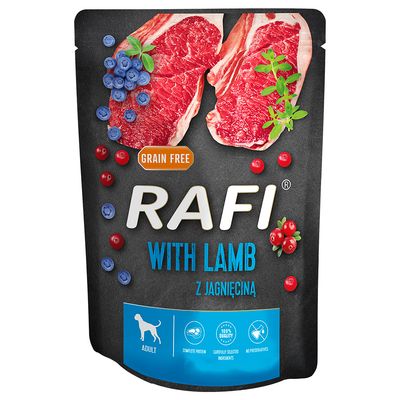 Rafi cielęcina, jagnięcina, wołowina 300 g × 20