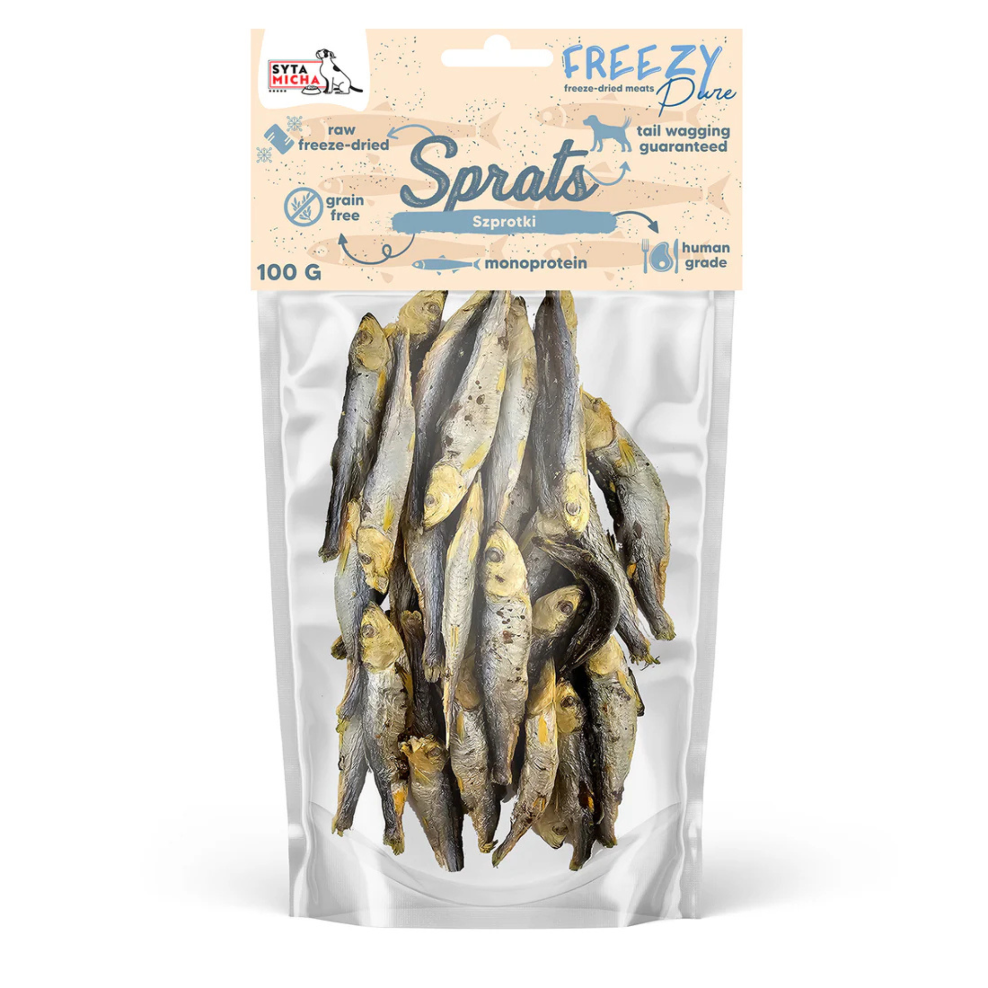Syta Micha Freezy Pure szprot 100 g