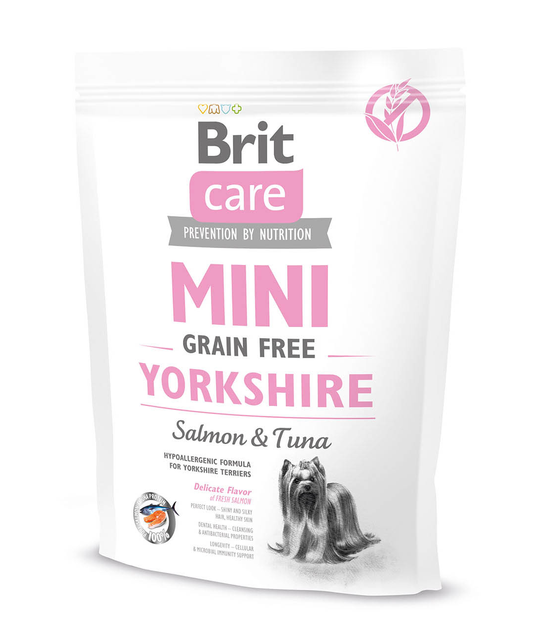 Brit Care tuńczyk, łosoś adult małe rasy 400 g