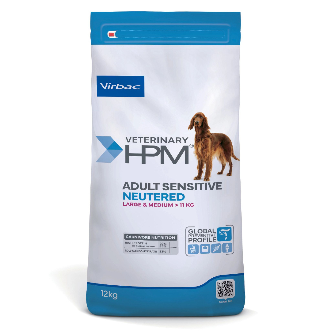 Virbac Adult Sensitive Neutered Large & Medium Dog adult duże i średnie rasy 12 kg