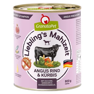 GranataPet Liebling's Mahlzeit wołowina 800 g × 6