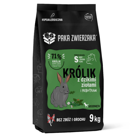 Paka Zwierzaka Seventh Heaven królik puppy małe rasy 9 kg