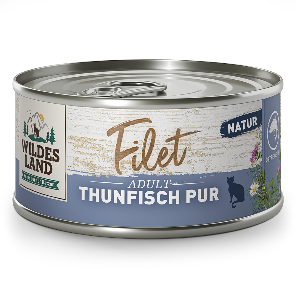 Wildes Land Filet tuńczyk kawałki adult 80 g