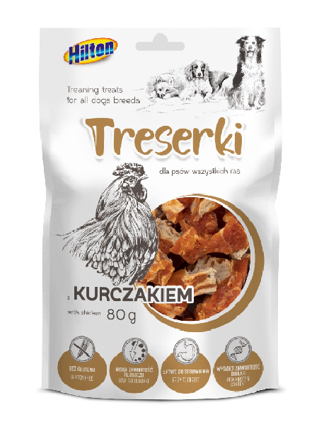 Hilton Mięsne Treserki kurczak 80 g