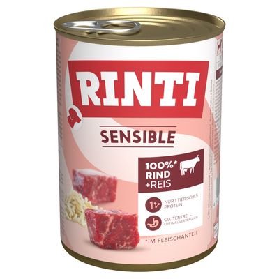 Rinti Sensible wołowina adult 400 g × 6