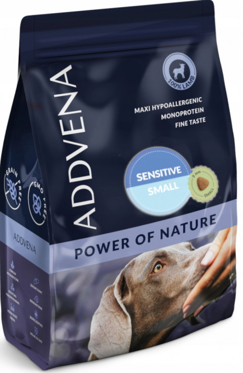 Addvena Power of Nature Sensitive jagnięcina adult małe rasy 2,5 kg