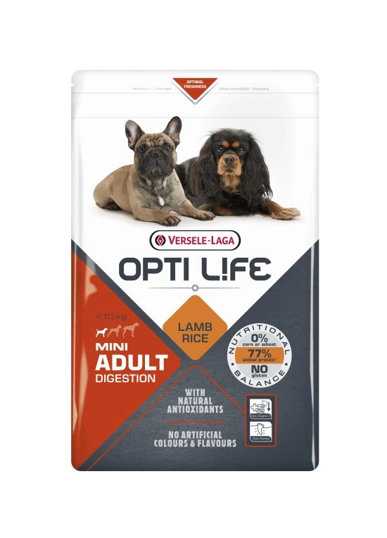 Versele-Laga Opti Life jagnięcina z ryżem adult małe rasy 2,5 kg