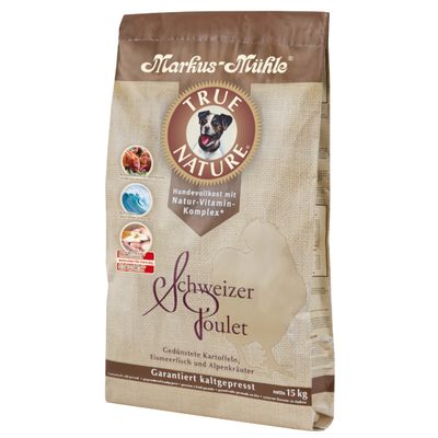 Markus Mühle True Nature kurczak, ryba adult 15 kg × 2