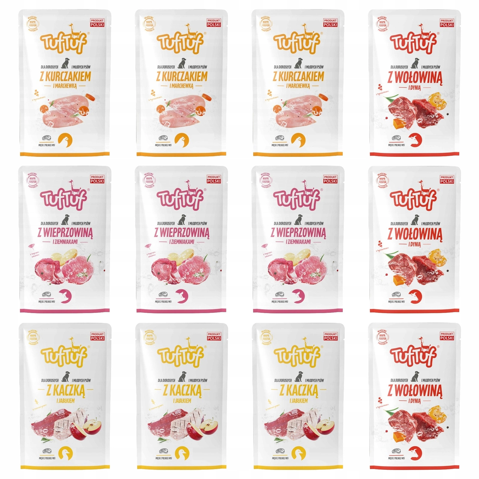 Tuf Tuf mix smaków 300 g × 12
