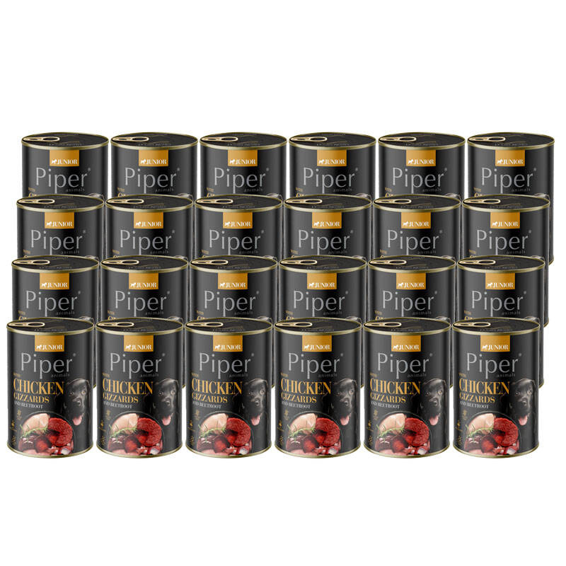Piper Animals kurczak junior 400 g × 24