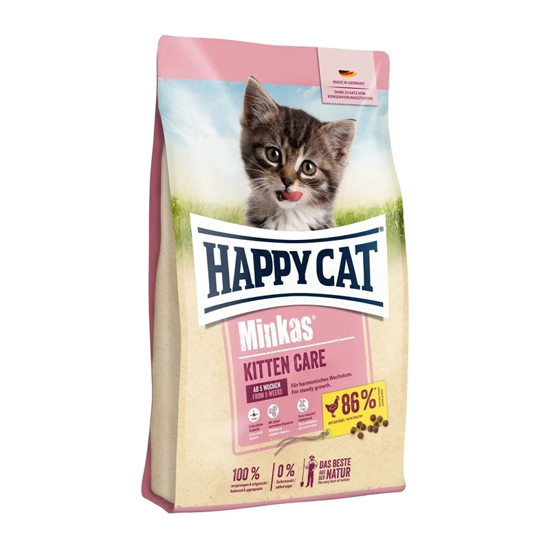 Happy Cat Minkas drób kitten 500 g