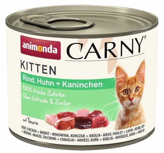 Animonda Carny królik, kurczak, wołowina junior 200 g