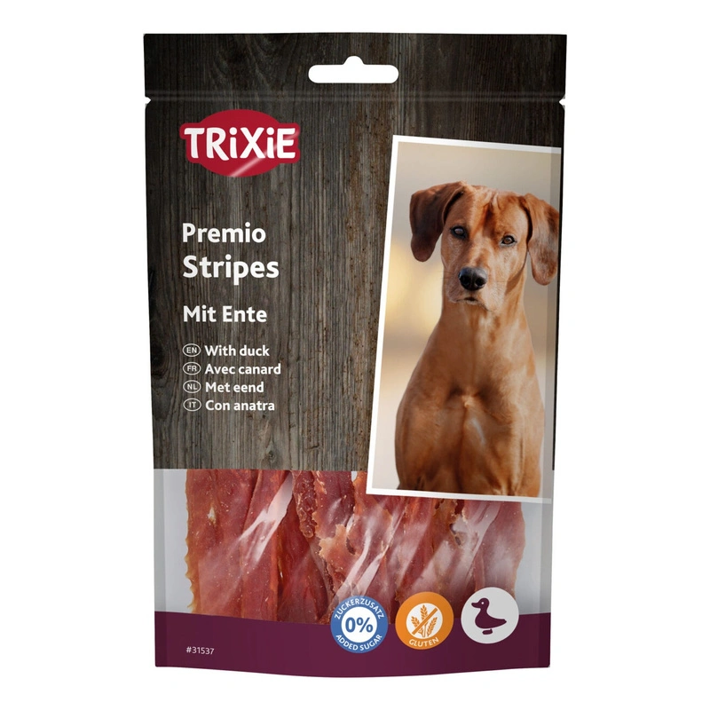 Trixie Premio Ducky Stripes paski z kaczki 100 g