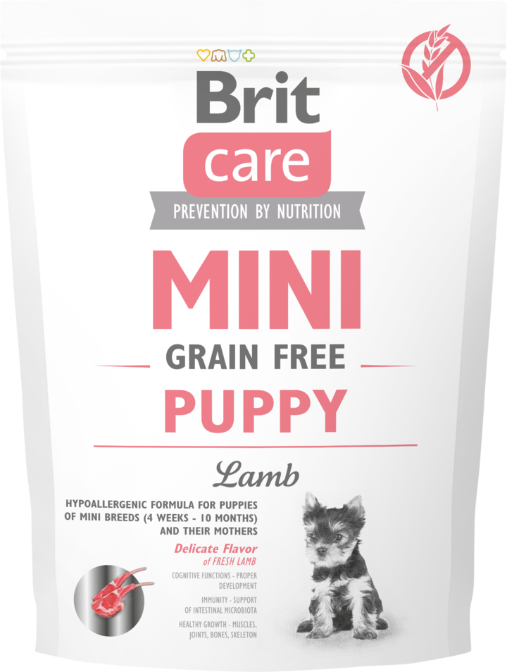 Brit Care jagnięcina puppy małe rasy 400 g