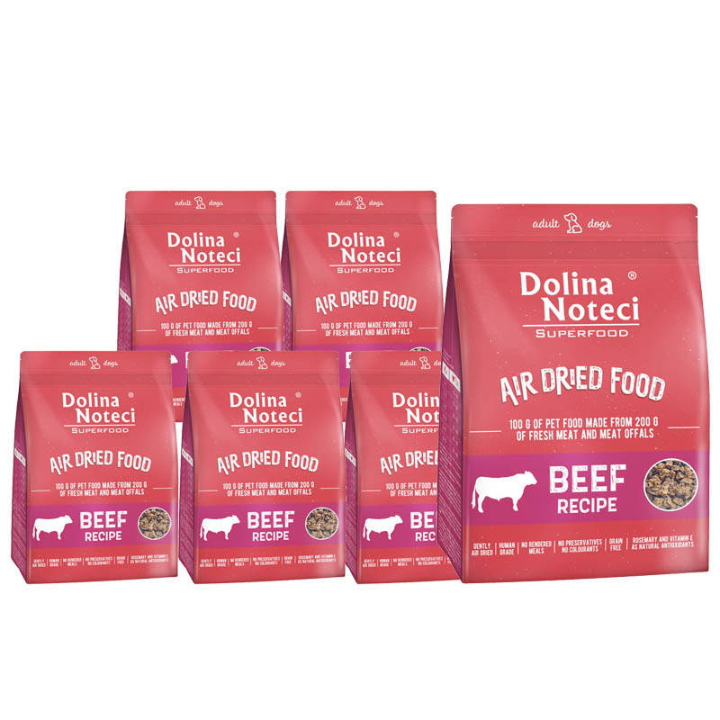 Dolina Noteci Superfood wołowina 1 kg × 6