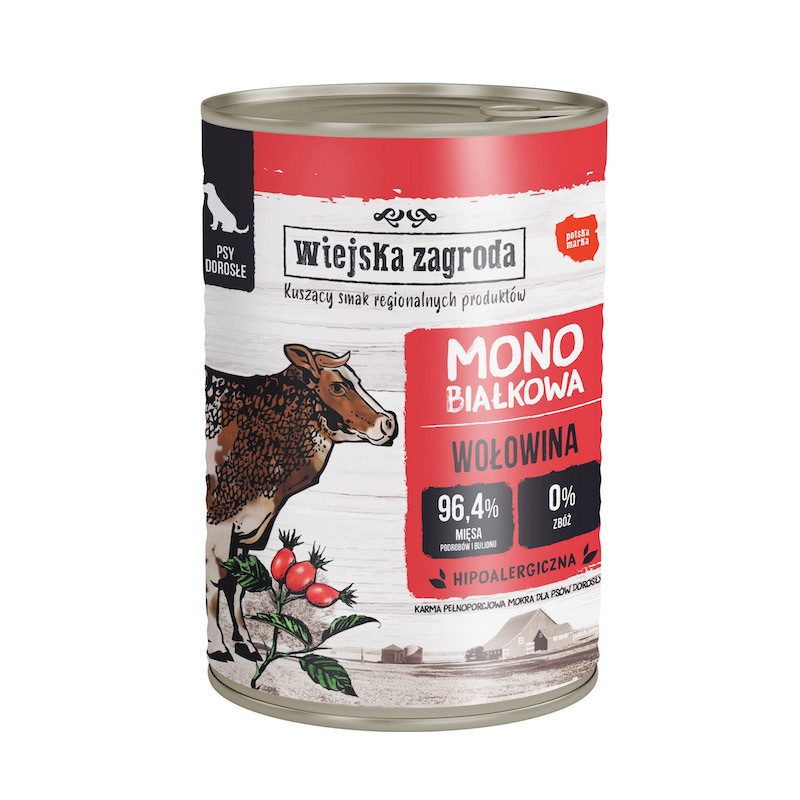 Wiejska Zagroda Mono wołowina 400 g