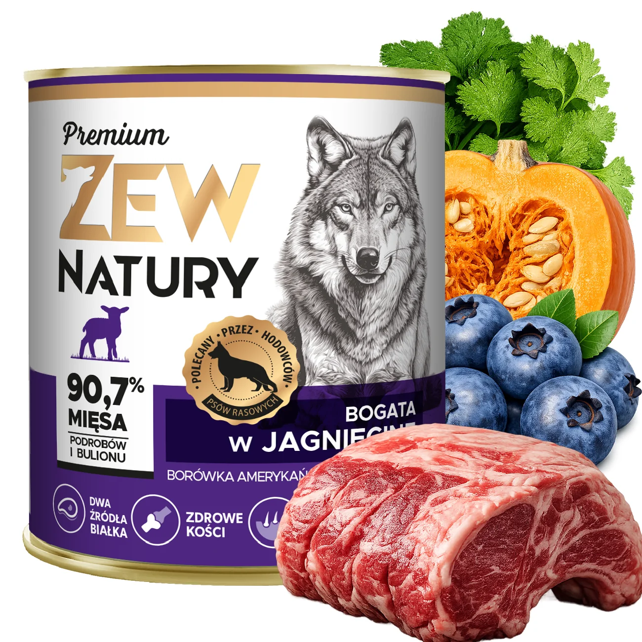 Zew Natury Premium jagnięcina 800 g