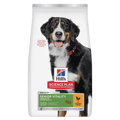 Hill's Senior Vitality kurczak senior duże rasy 14 kg × 2