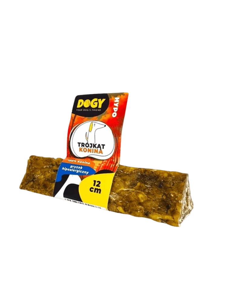 DOGY HYPO trójkąt z koniny 12cm