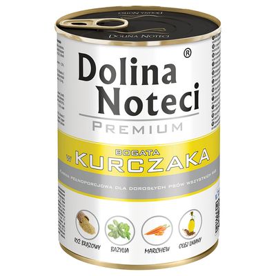 Dolina Noteci Premium kurczak adult 400 g × 24