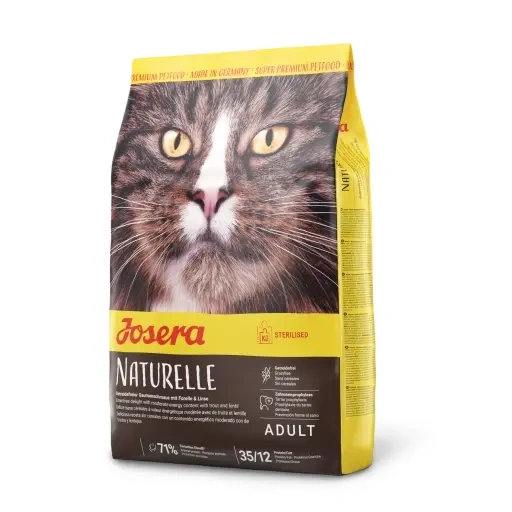 Josera Naturelle Indoor Sterilised pstrąg z soczewicą adult 2 kg