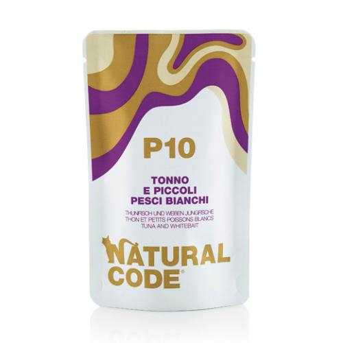 Natural Code P10 tuńczyk, ryby 70 g