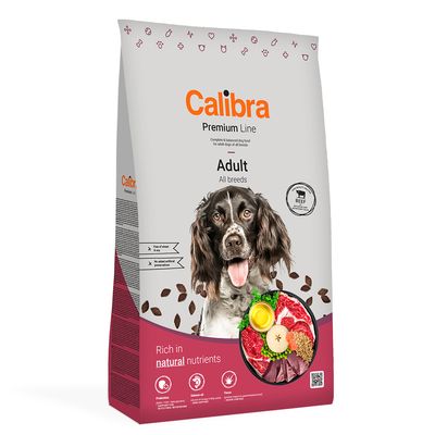 Calibra Dog Premium Line wołowina adult 12 kg