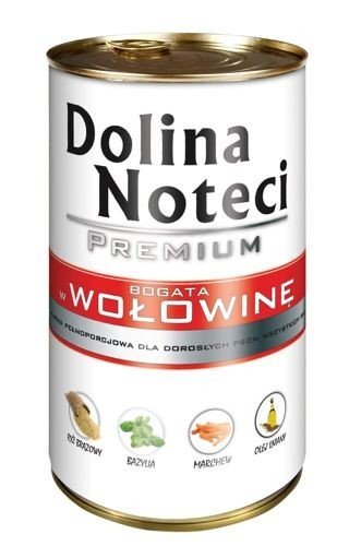 Dolina Noteci Premium wołowina adult 400 g × 12