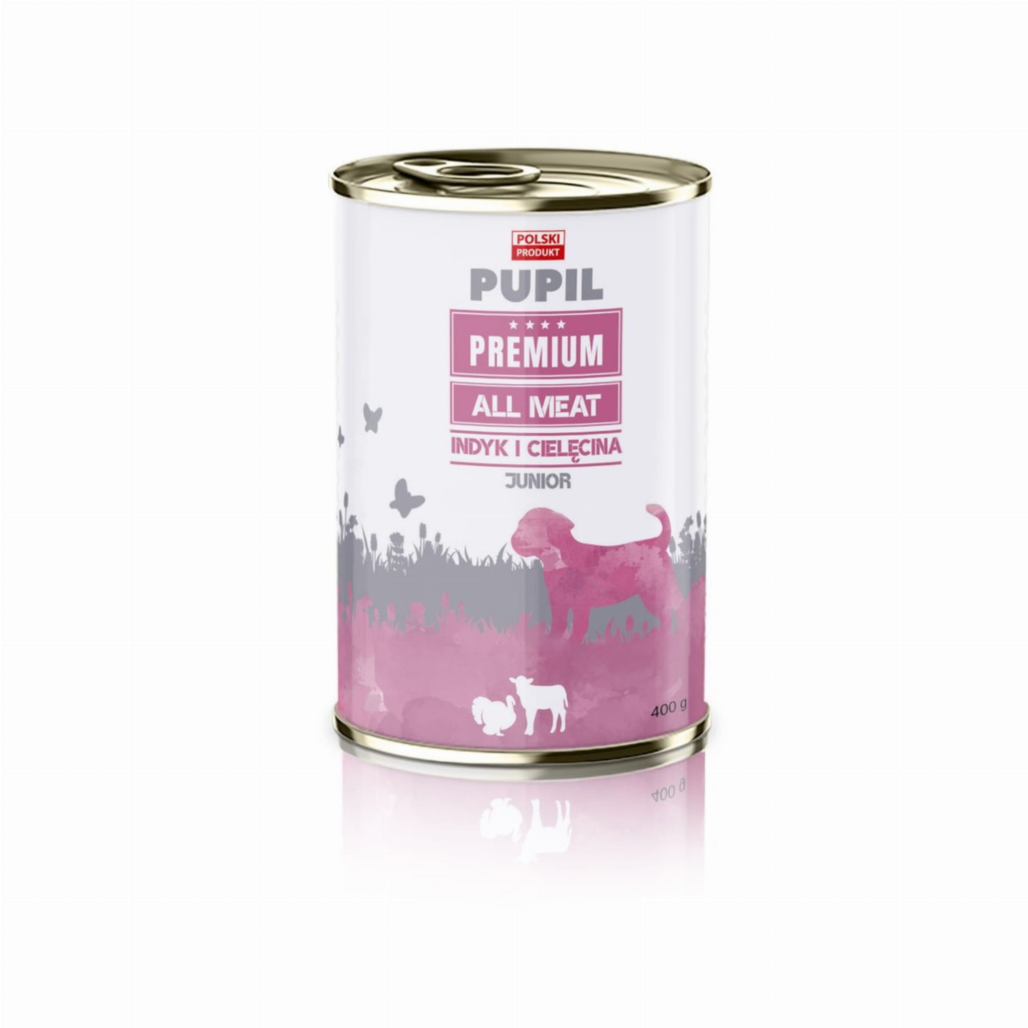 Pupil Premium cielęcina, indyk junior 400 g