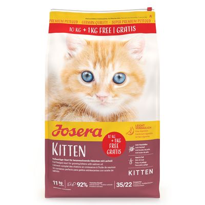 Josera JosiCat Skin & Coat drób kitten 11 kg