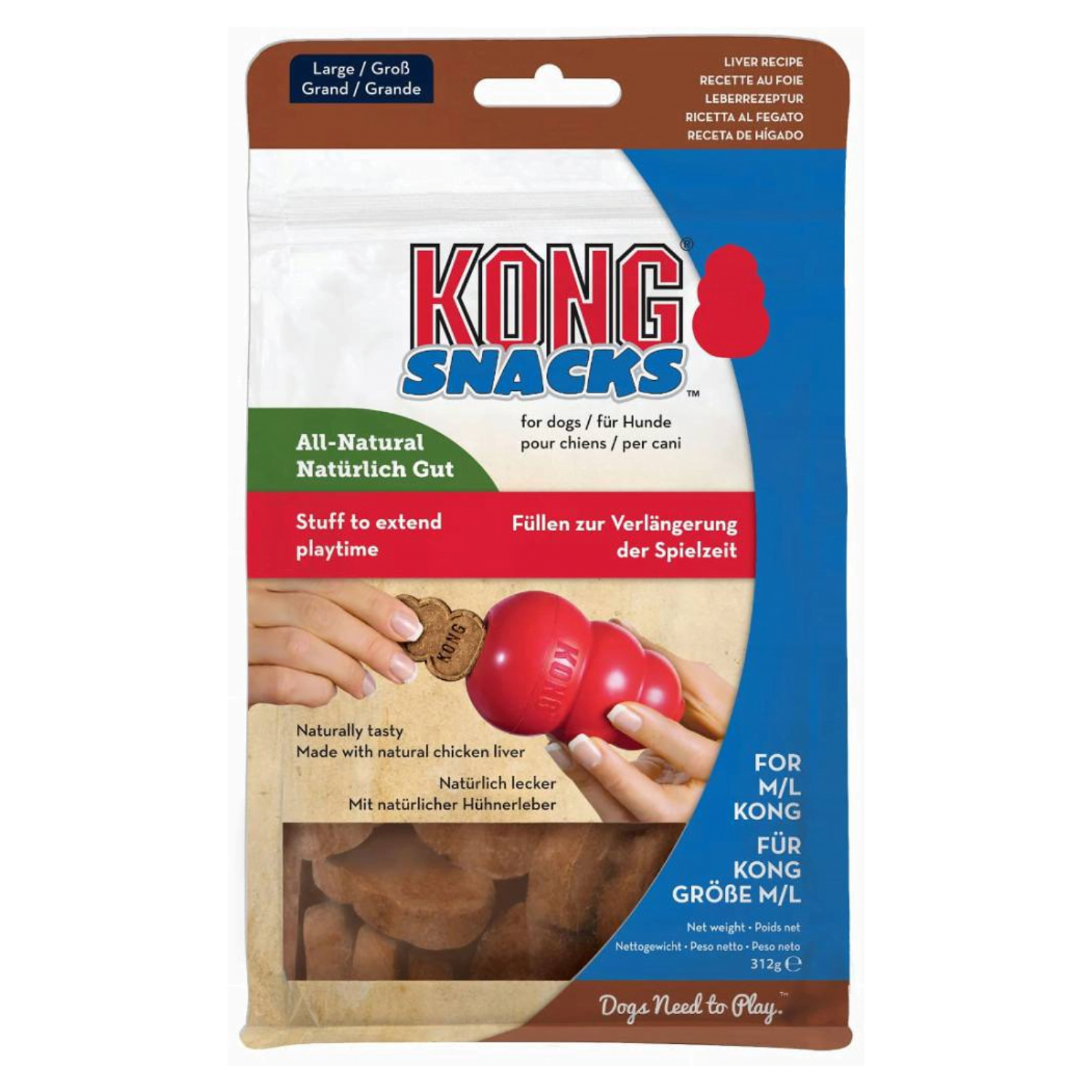 Kong Snacks wątróbka 198 g