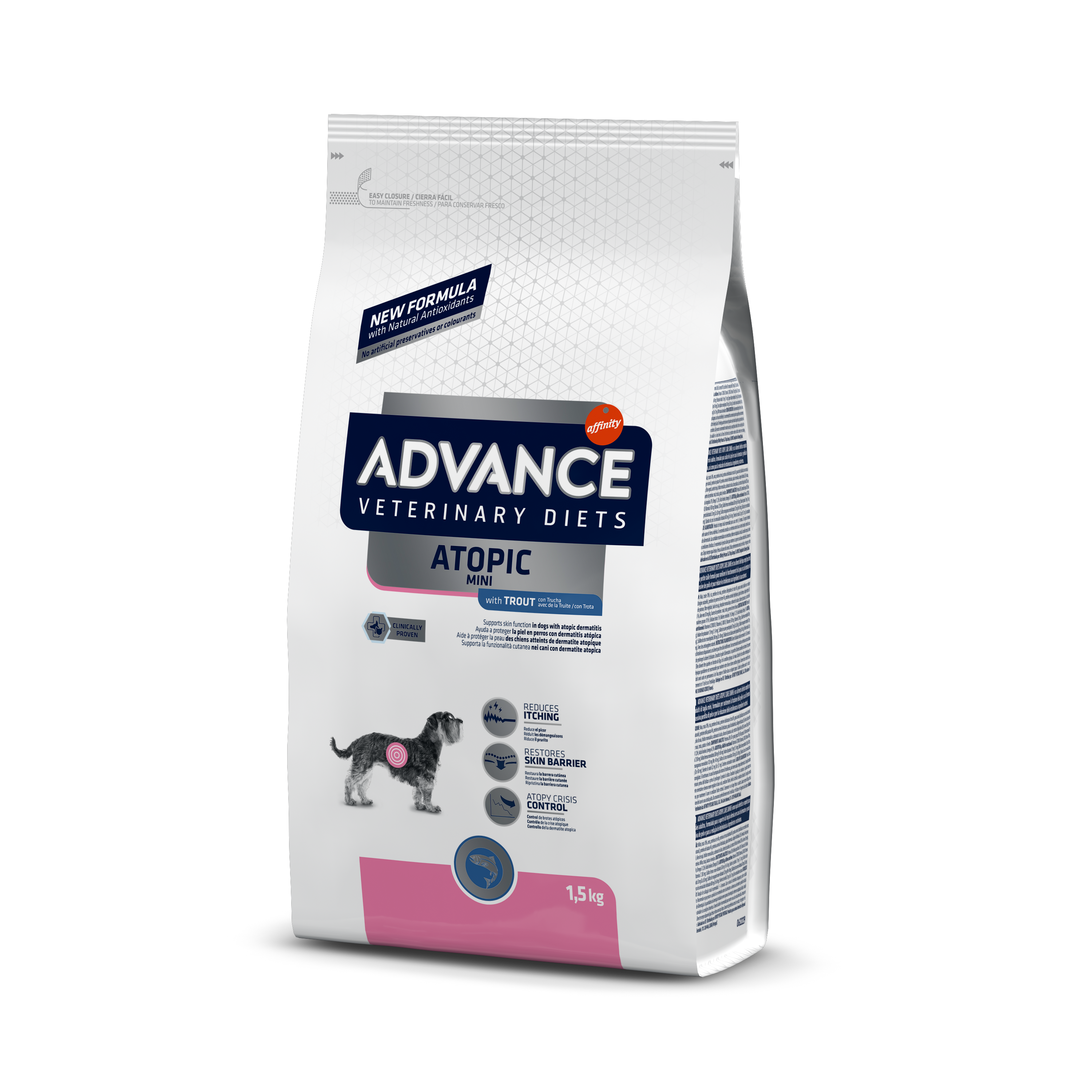 Advance Diet Atopic pstrąg małe rasy 1,5 kg
