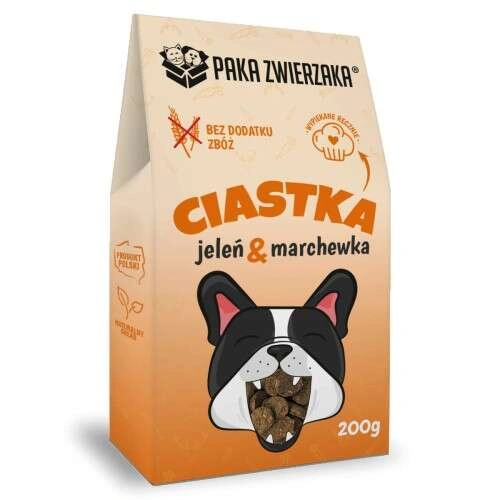 Paka Zwierzaka jeleń z marchewką 200 g