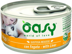 Oasy Gustosa Mousse wątróbka pasztet adult 85 g