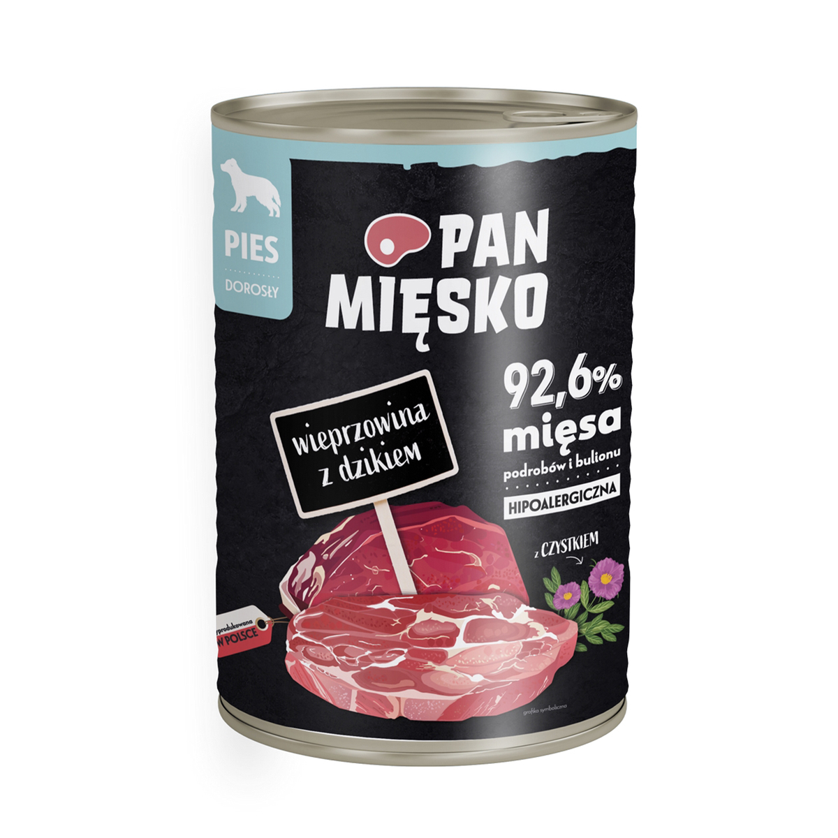 Pan Mięsko wieprzowina, dzik adult 400 g