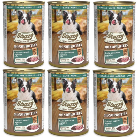 Stuzzy Monoprotein jagnięcina 400 g × 6