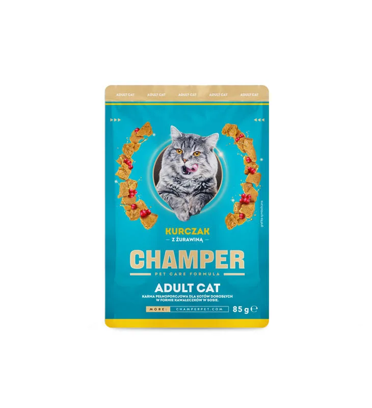 Champer kurczak z żurawiną w sosie 85 g
