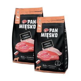 Pan Mięsko cielęcina, indyk małe rasy 9 kg × 2