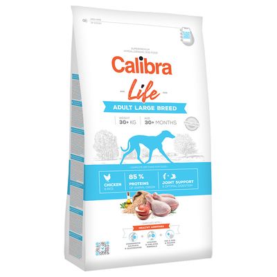 Calibra Dog Life kurczak adult duże rasy 12 kg