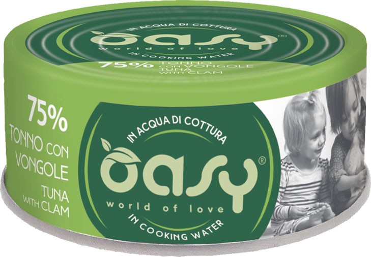 Oasy More Love tuńczyk z małżami w bulionie adult 70 g