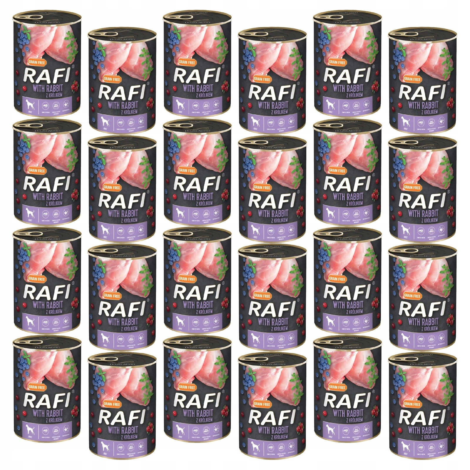 Rafi królik 400 g × 24