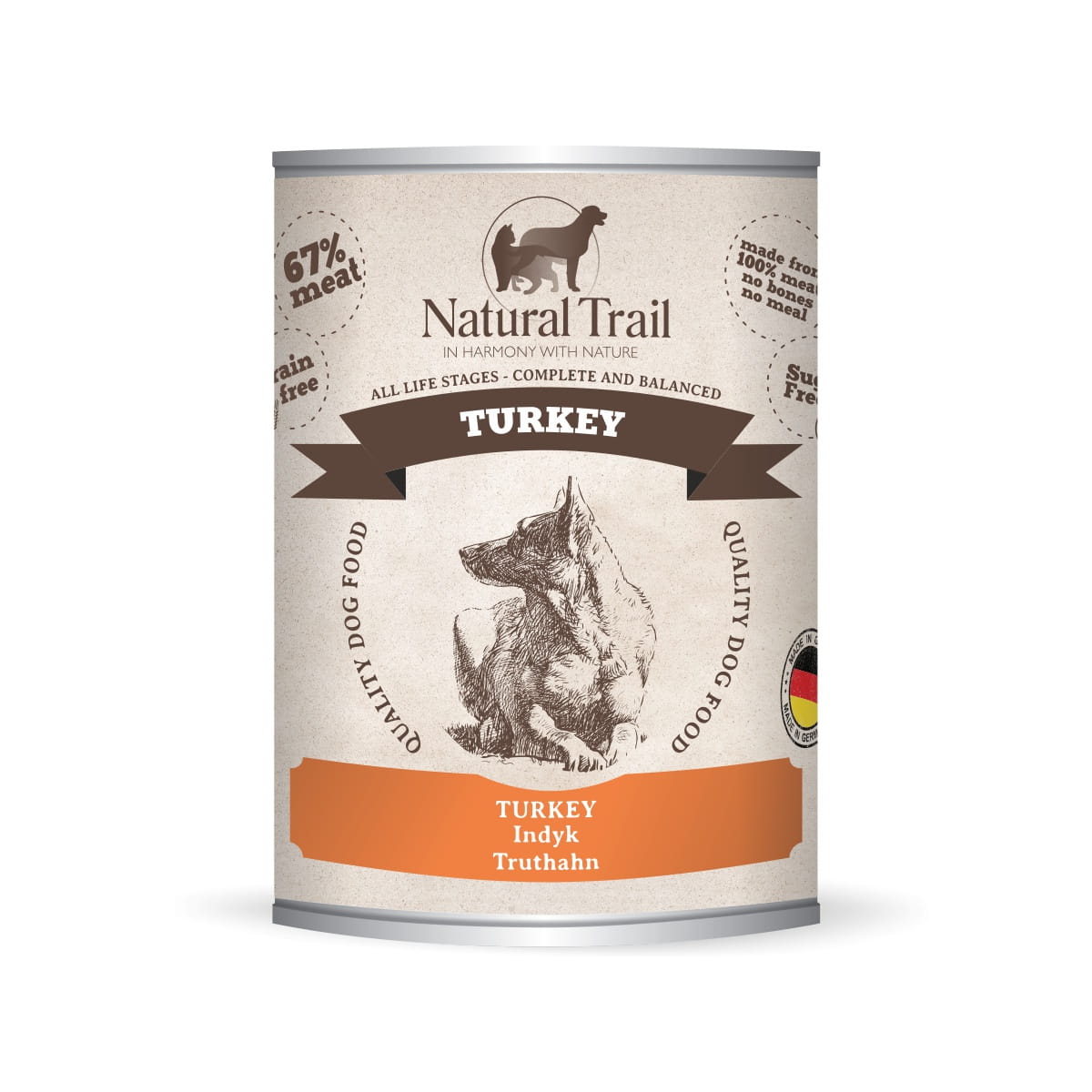 Natural Trail Mono indyk 800 g